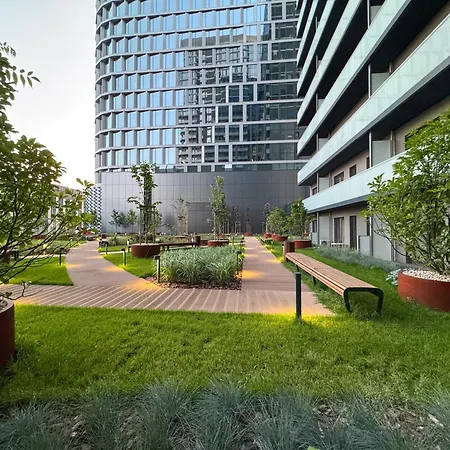 公寓 Lakru Global Office, Free Garage, Self Check-in 卡托维兹
