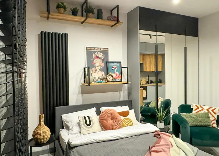 Lejlighed Lakru Global Office, Free Garage, Self Check-in Katowice